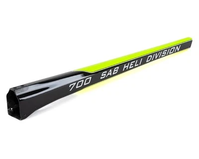 SAB Goblin Carbon Fiber Tail Boom (700 Size) (Yellow/Carbon) [SABH0930-S] - Image 1 of 2