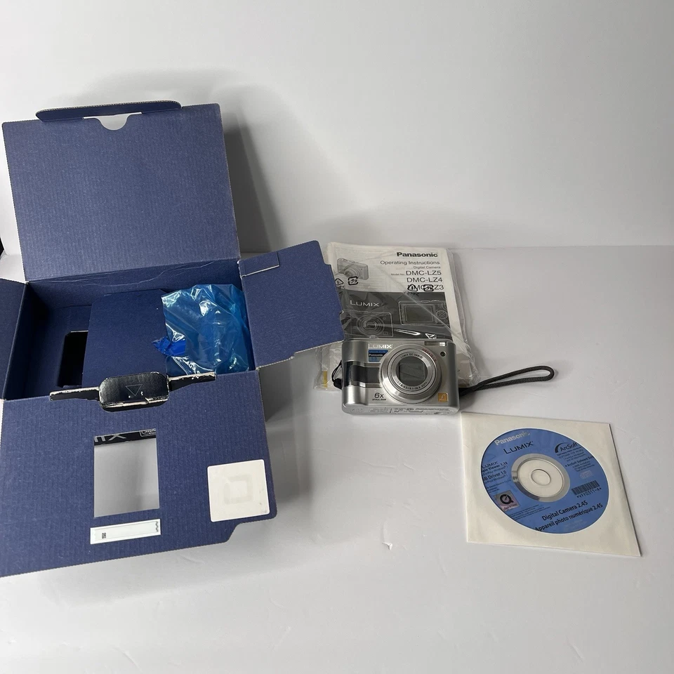 Panasonic Lumix DMC-LZ3 Camera SD Card In Original Box - Image 1 of 4