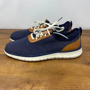 Cole Haan Generation Zerogrand Stitchlite WR Sneaker Shoes Mens 13 Navy Brown - Picture 1 of 24