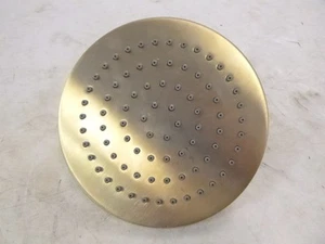 California Faucets 6" Ultra Thin Round Showerhead w/ Rubber Jets See Desc - Picture 1 of 4