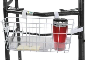 Cesta de accesorios para caminantes duraderos HealthSmart para | No se necesitan herramientas |...  - Imagen 1 de 7