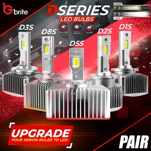 2x D SERIES BULBS 3570 LED CHIPS 6000K D1S D2S D3S D5S D8S ERROR FREE AUDI BMW - Picture 1 of 14