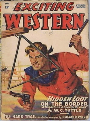 Exciting Western Pulp, September, 1949 Ungraded - Image 1 of 3