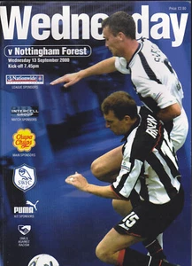2000/01 SHEFFIELD WEDNESDAY V NOTTINGHAM FOREST 13-09-2000 DIVISION 1 - Picture 1 of 1