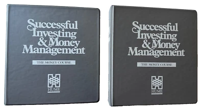 HUME Successful Investing And Money Management THE MONEY COURSE Lot of 2 Volume - Image 1 of 4