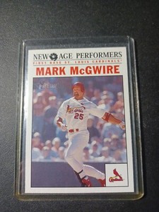 2002 Topps Heritage New Age Performers Mark McGwire #NA-2