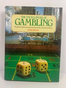The Encyclopedia Of Gambling Peter Arnold Hardcover 1978 Games Odds People Myths - Picture 1 of 2