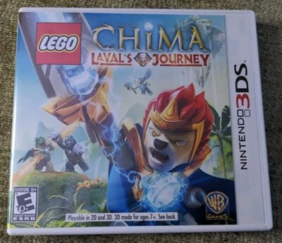 LEGO Legends of Chima Laval's Journey Nintendo 3DS Videojuego Manual en caja original Foto 1 de 3