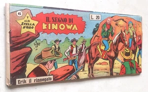 Striscia Albi Stella d'Oro IL SEGNO DI KINOWA N. 6 - 24/4/1960 - ed. Dardo - Picture 1 of 3