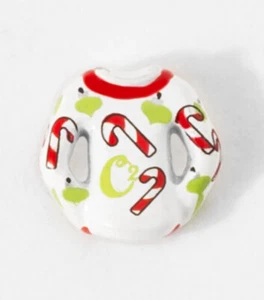 Origami Búho FEO SUÉTER NAVIDAD Esmalte Flotante VACACIONES Dije - Imagen 1 de 3