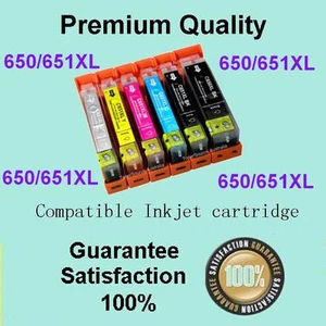 6 x Canon compatible PGI-650XL CLI-651XL+Grey pixma IP8760 MG7160 MG6360 IP7260 - Picture 1 of 1