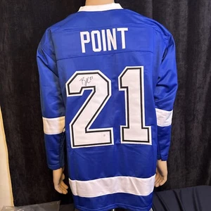 BRAYDEN POINT Of The Tampa Bay Lightning SIGNED Hockey Jersey w/COA - Picture 1 of 4