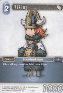 JCC FINAL FANTASY 3 X VIKING 1-167C COMÚN - AGUA - Imagen 1 de 1