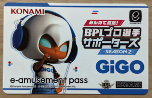 NEW Konami e-AMUSEMENT PASS Card beatmania IIDX BPL S2 GiGO