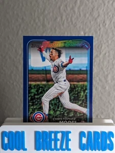2024 Topps Series One Christopher Morel Royal Blue Future Stars Chicago Cubs - Bild 1 von 3