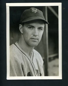 Johnny Rucker Type 1 Press Photo USED for his 1941 Double Play #137 138 Giants - Picture 1 of 2