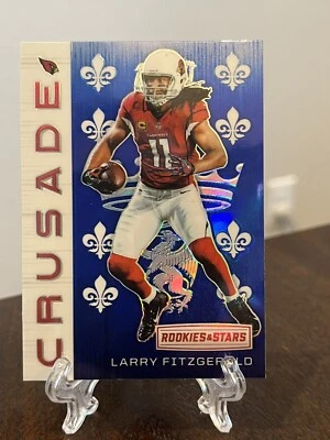 2018 Panini Rookies & Stars Larry Fitzgerald Crusade CRU-22 Arizona Cardinals  - Image 1 of 2