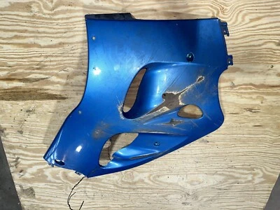 SUZUKI GSXR600 SRAD 1997-2000 OEM LADO DERECHO CUBIERTA MEDIA CARENADO CAPUCHA 94471-33E00 Foto 1 de 4