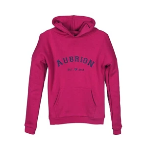 Shires Aubrion Young Rider Serene Hoodie Cerise; Relaxed Fit, Taschen, kuschelig - Bild 1 von 2