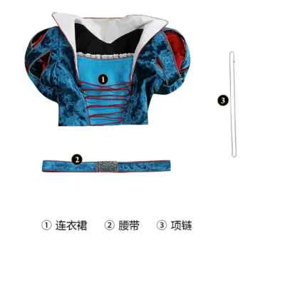 Movies Snow White cosplay Costume Adult/Child Fairy Tale Sweet Princess Dress - Image 1 of 4