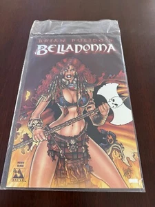 Brian Pulido's Belladonna #1 Platinum Foil Edition Limited a 800 copie COA - Foto 1 di 2