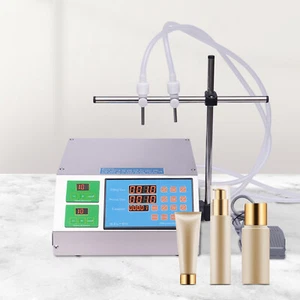 Semi-automatic Liquid Filling Machine 2 Head 1000ml Shampoo Cosmetic Oil Filler - Bild 1 von 12