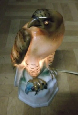 Lámpara Aerozon Absorbedor de Humo Años 50 60 Porcelana Halcón De Colección Foto 1 de 4