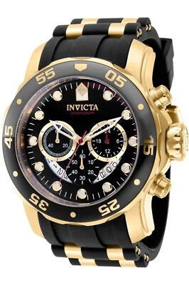 INVICTA Pro Diver Herrenuhr Chronograph XL-48mm Silikonarmband  37228 - Bild 1 von 4