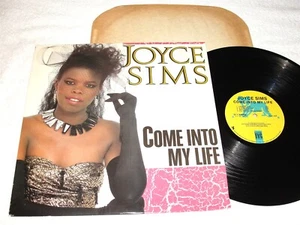 Joyce Sims "Come Into My Life" 1987 R&B-Electronic LP, Nice EX!, on Sleeping Bag - Picture 1 of 2