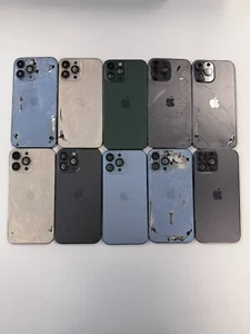 Lote de 10 Carcasas Marco iPhone 13 Pro Max - SOLO PARA REPUESTOS Colores Mezclados - Imagen 1 de 6