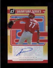 ADONIS MEDINA 2021 DONRUSS SIGNATURE SERIES GOLD FOIL AUTO #20/25 BD5275