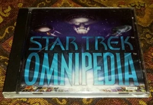 Windows Cd Rom PC STAR TREK OMNIPEDIA 1995 comme neuf disque complet dans son étui - Photo 1/3