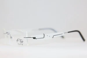 GREAT NEW FLAIR 939 RIMLESS EYEGLASSES MADE IN GERMANY - Picture 1 of 10