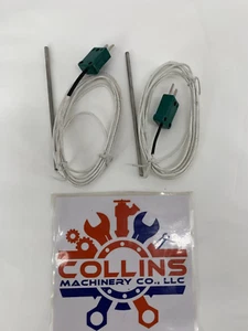 K-Type Temperature Probe System Stainless Steel Probe Lot of 2 - Picture 1 of 3