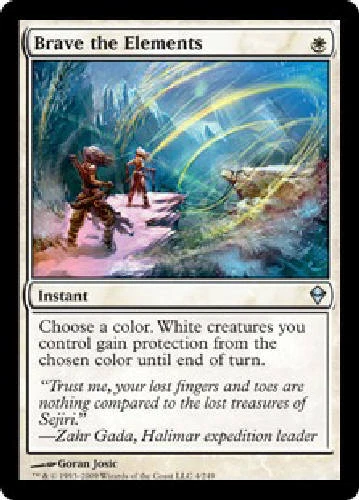 BRAVE THE ELEMENTS Zendikar MTG Magic the Gathering Cards DJMagic - Image 1 of 1