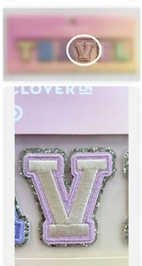 Stoney Clover Lane Patch Letter “V” from TRAVEL Set nwt - Picture 1 of 2