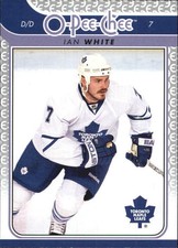 2009-10 O-Pee-Chee Maple Leafs Hockey Card #342 Ian White