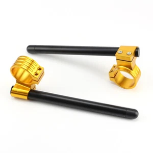 37MM High Lift Clip Ons On Handlebar For Honda CBR600F 1987 1988 1989 1990 HBG - Picture 1 of 4