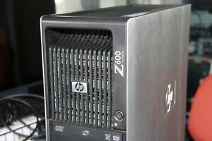 HP Z600 Workstation Desktop PC 2x Intel Xeon QuadCore CPU 12GB Windows 10 64-bit