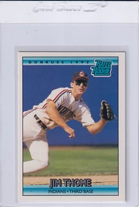 1992 Donruss Jim Thome #406 Rookie Card Cleveland Indians All Star HOF - Picture 1 of 2