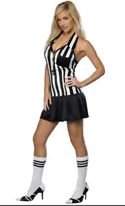 Sexy Referee Secret Wishes Women's Foul Play Adult Costume Small cosplay Party - Picture 1 of 10