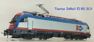 Jägerndorfer 29302 190 313 Inrail Livery Grey Bands Red/Blue, Scmt , Sound - Picture 1 of 1