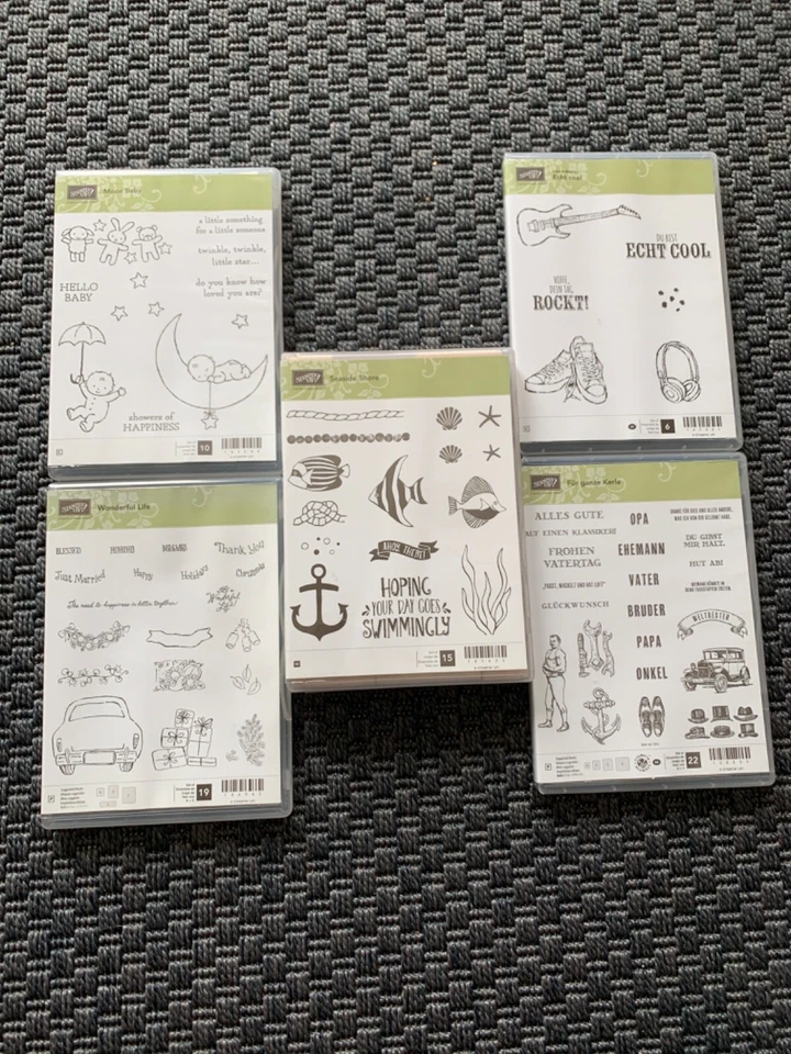 Verschiedene Stampin up Stempelsets o. framelits /Thinlits zum Auswählen! - Bild 1 von 1
