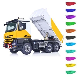 LESU 1/14 6x6 RC Hydraulic Dumper Truck Assembled 3-Axles 3-ways Tipper - Picture 1 of 12