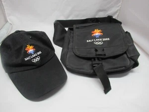 2002 Winter Olympics VOLUNTEER GEAR cap & unisex shoulder bag - Picture 1 of 8