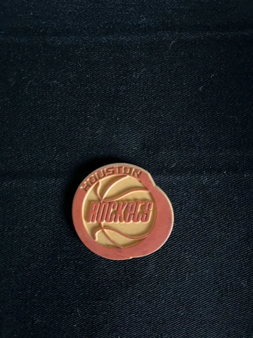 Vintage 1970s NBA Fridge Magnet Houston Rockets Original Owner Cover