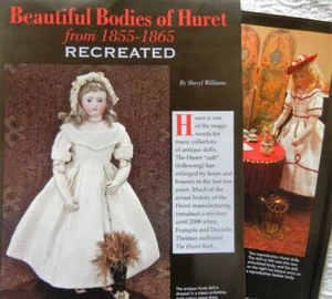 7p History Article + Pics - Tonner's Reproduction Antique French Huret Doll - Bild 1 von 3