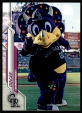 2020 Topps Opening Day Mascots #M-4 Dinger - Colorado Rockies
