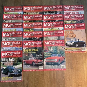 MG ENTHUSIAST MAGAZINE 19 ISSUES 1998 TO 1999 PLEASE SEE DESCRIPTION - Picture 1 of 7