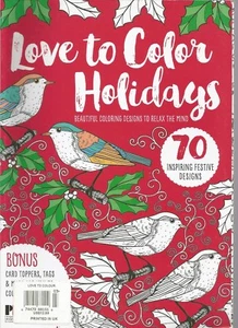 LOVE TO COLOR, HOLIDAYS, CHRISTMAS ~ - Picture 1 of 1
